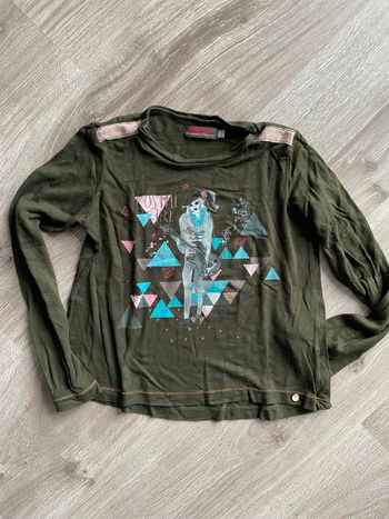 Haut manche longue vert Catimini 6ans