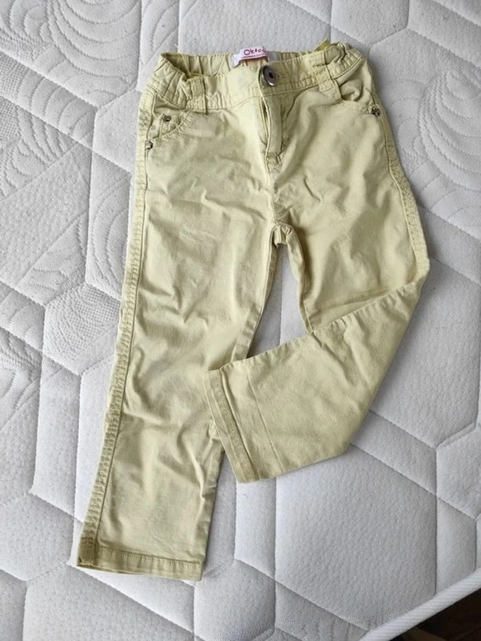 Pantalon jaune Okaou T3A