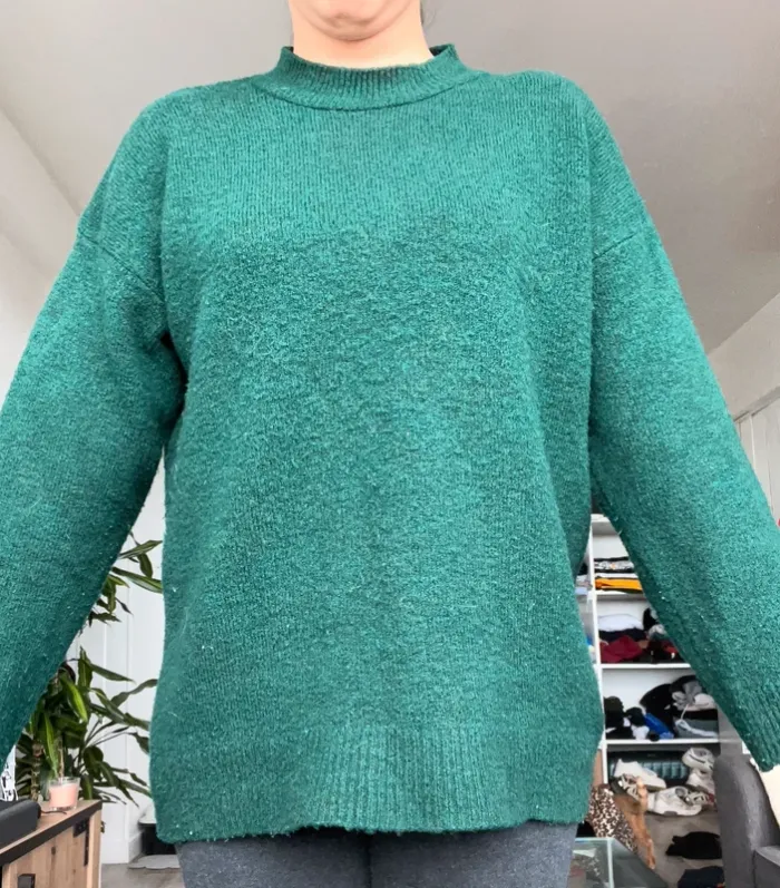 Pull vert - photo numéro 2