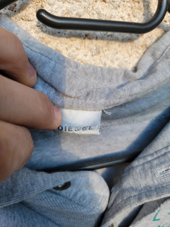 Polo manches longues diesel vintage old money grunge tie and dye - photo numéro 3
