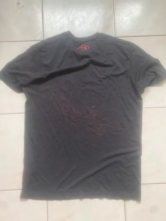 Tee shirt Under Armour Noir Rouge M - photo numéro 6