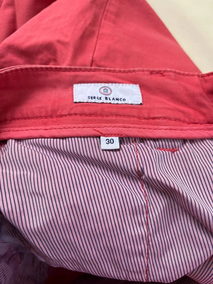Pantalon homme Serge blanco été taille 38. 29 rouge clair à rose foncé - photo numéro 12