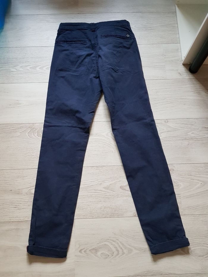 Pantalon Zara bleu marine