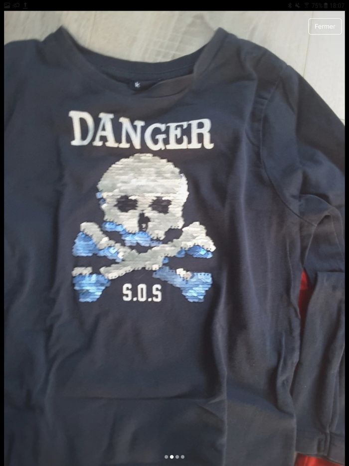 Tshirt manche longue garcon 5 ans - photo numéro 2