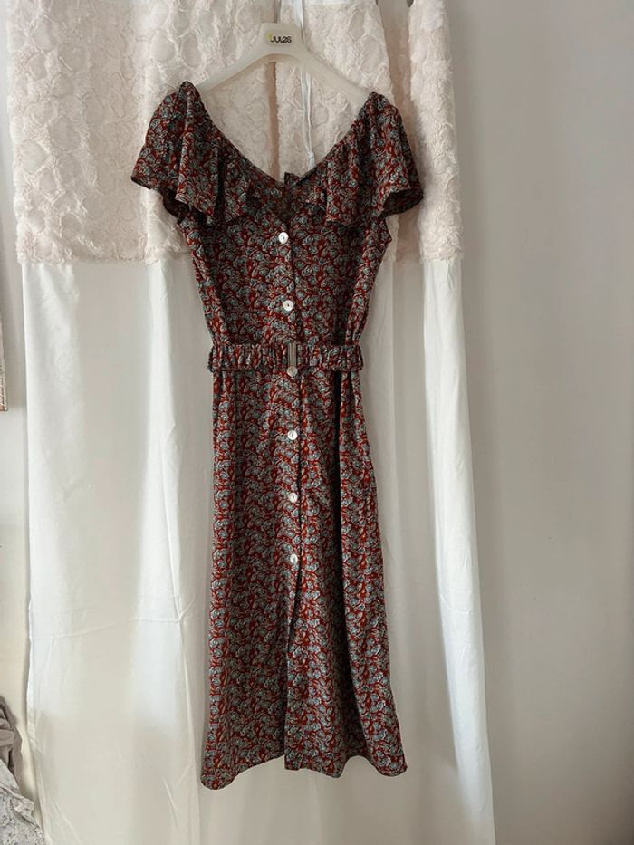 Robe longue Shein L avec ceinture - photo numéro 2