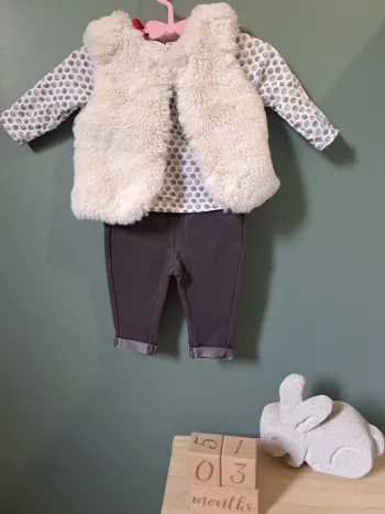 Ensemble 3 pièces - Obaibi - 3 mois