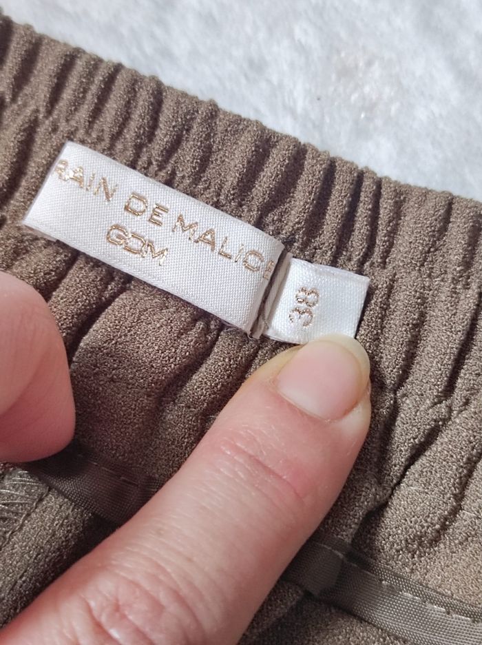 Pantalon droit camel Taille M - photo numéro 5