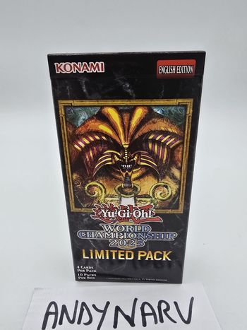 Yu -Gi-Oh  -World Championship2025- Display (10boosters)UK