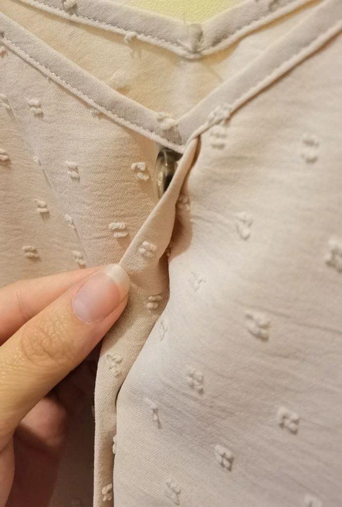 Débardeur beige/crème à point L shein - photo numéro 11