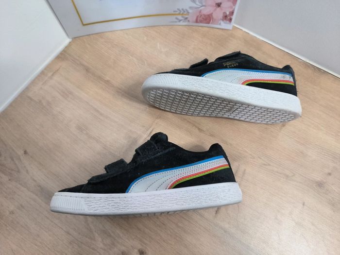 Basket Puma Suède T34 noir - photo numéro 13