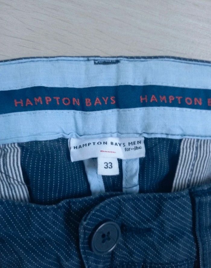 Pantalon â lignes Hampton Bays taille 33 - photo numéro 4