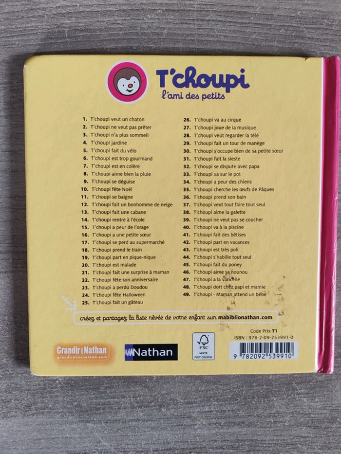 Livre T'choupi maman attends un bébé - photo numéro 2