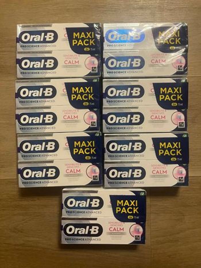 Dentifrice Oral B Blancheur (14 tubes)