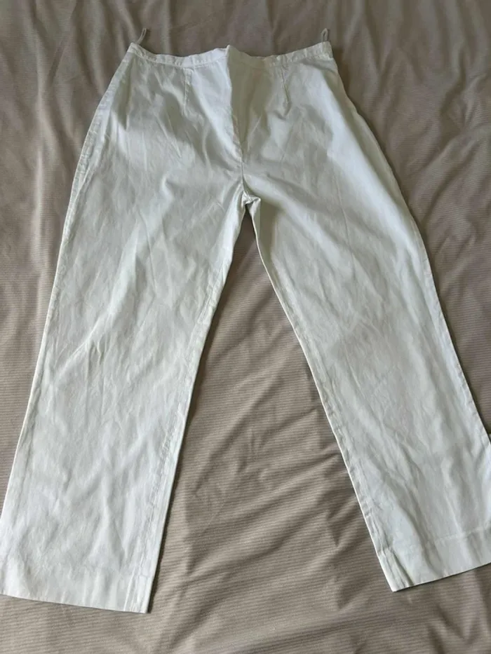 Pantalon blanc Rodier – Taille 48 - photo numéro 2