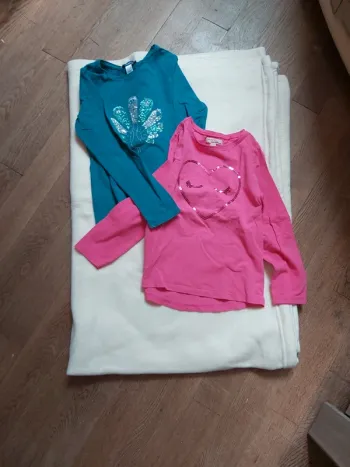 2 tee shirt manches longues