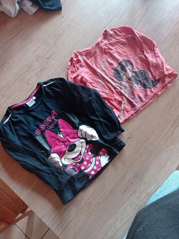 Lot de deux tee-shirts manches longues