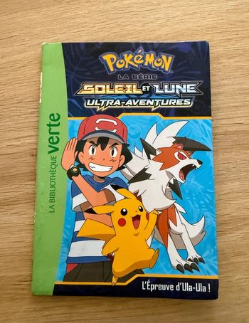Livre Pokémon l’épreuve d’Ula-Ula