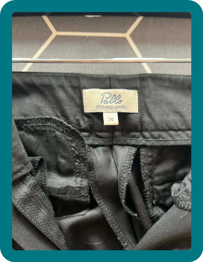 Pantalon en laine vierge extra fine satinée 36 - Pablo - photo numéro 6