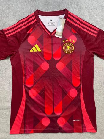 Maillot concept foot Allemagne rouge taille S