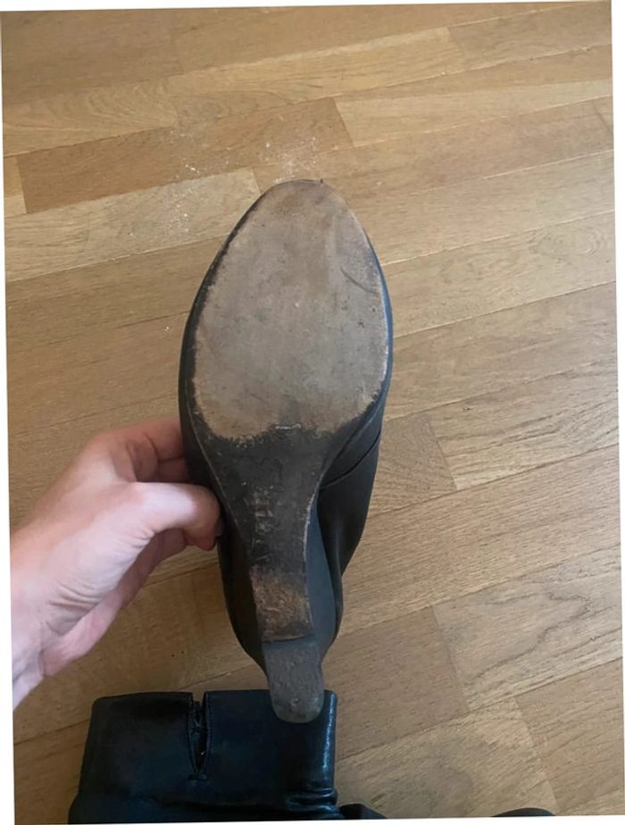 Bottines Maje talon invisible noir taille 39 - photo numéro 6