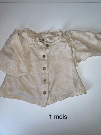 Chemisier 1 mois