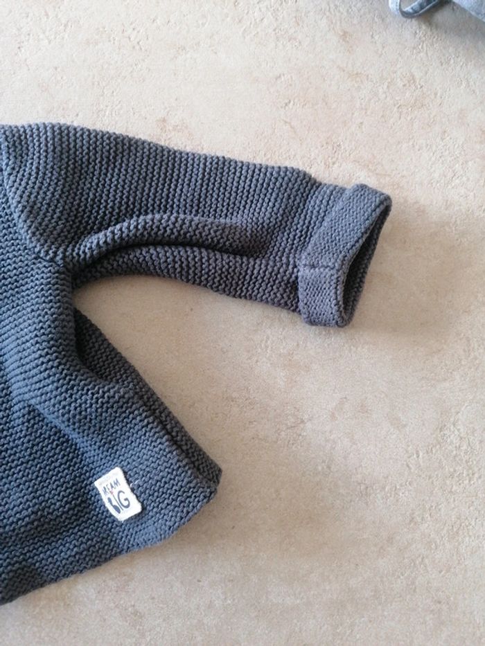 Veste gris foncé 3 mois la redoute - photo numéro 4