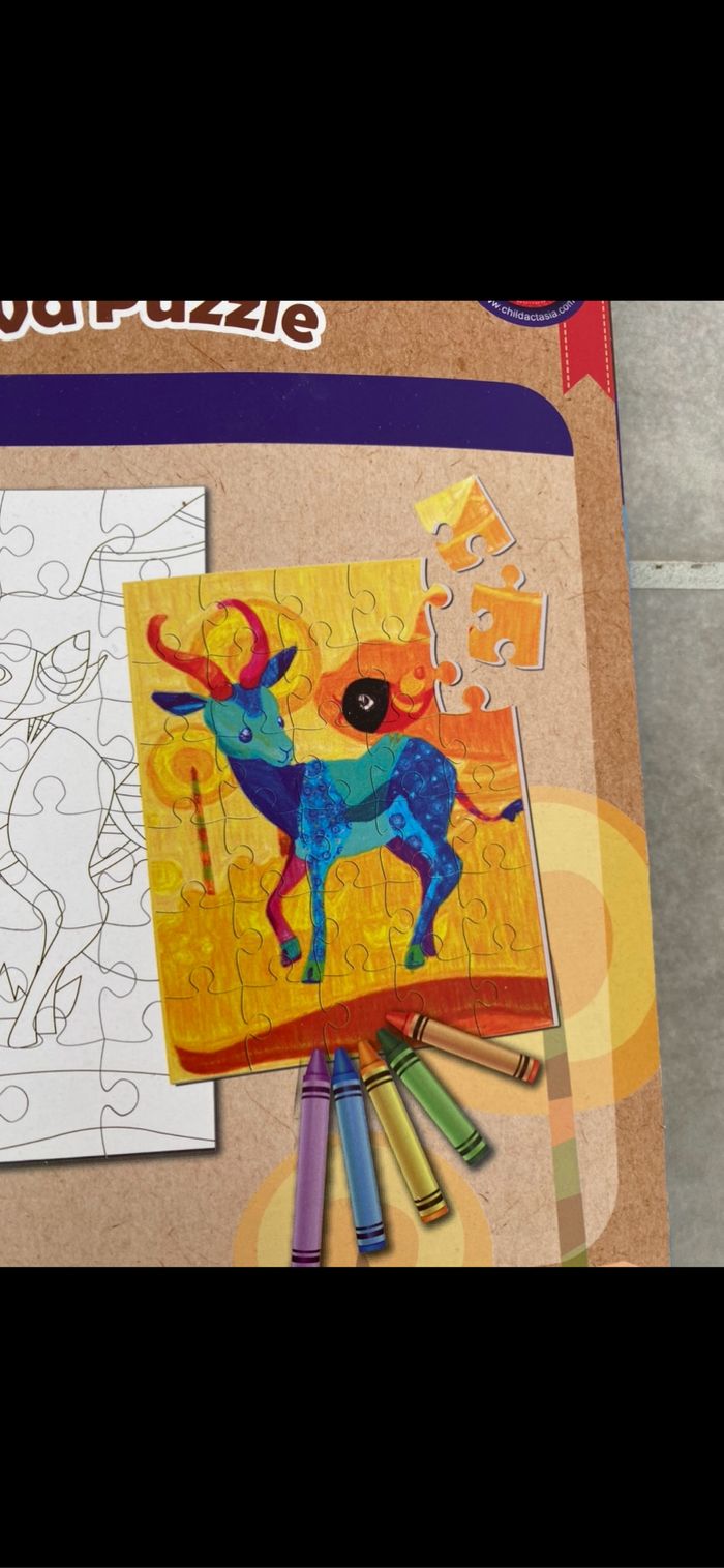 Puzzle à colorier - photo numéro 10