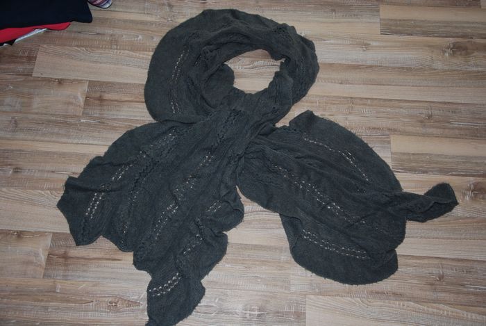 écharpe foulard femme camaïeu grise