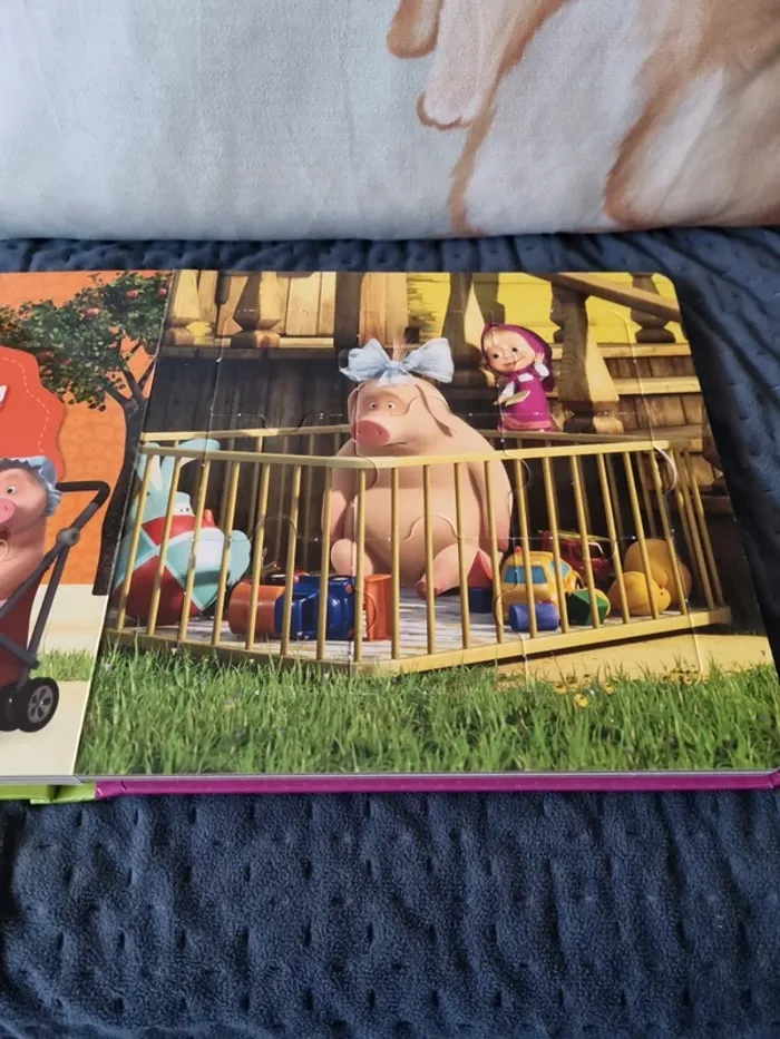 Mon petit livre puzzle. Masha et Michka - photo numéro 8