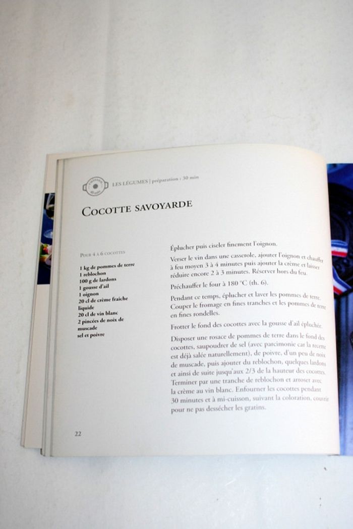 Livre de cuisine "Petites cocottes" de José Maréchal, Editions Marabout - photo numéro 5