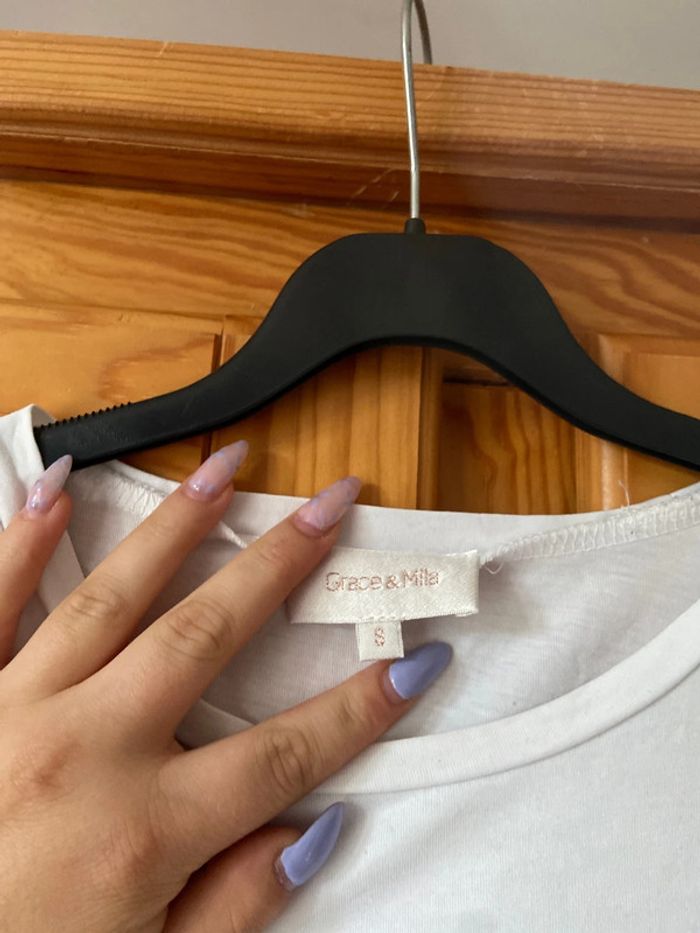 T shirt manche courte femme S Grace & Mila - photo numéro 4