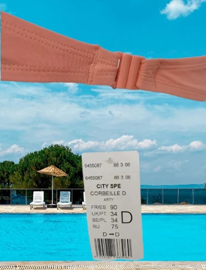 Soutien gorge de bain 90D - photo numéro 7
