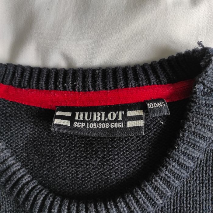 Pull marine taille 10 ans Hublot - photo numéro 2