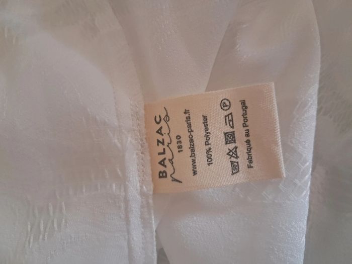 Balzac blouse blanche été T.36/38 neuve - photo numéro 11