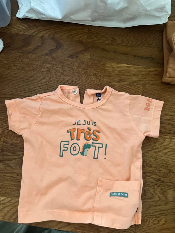 Ter shirt garçon 3 mois