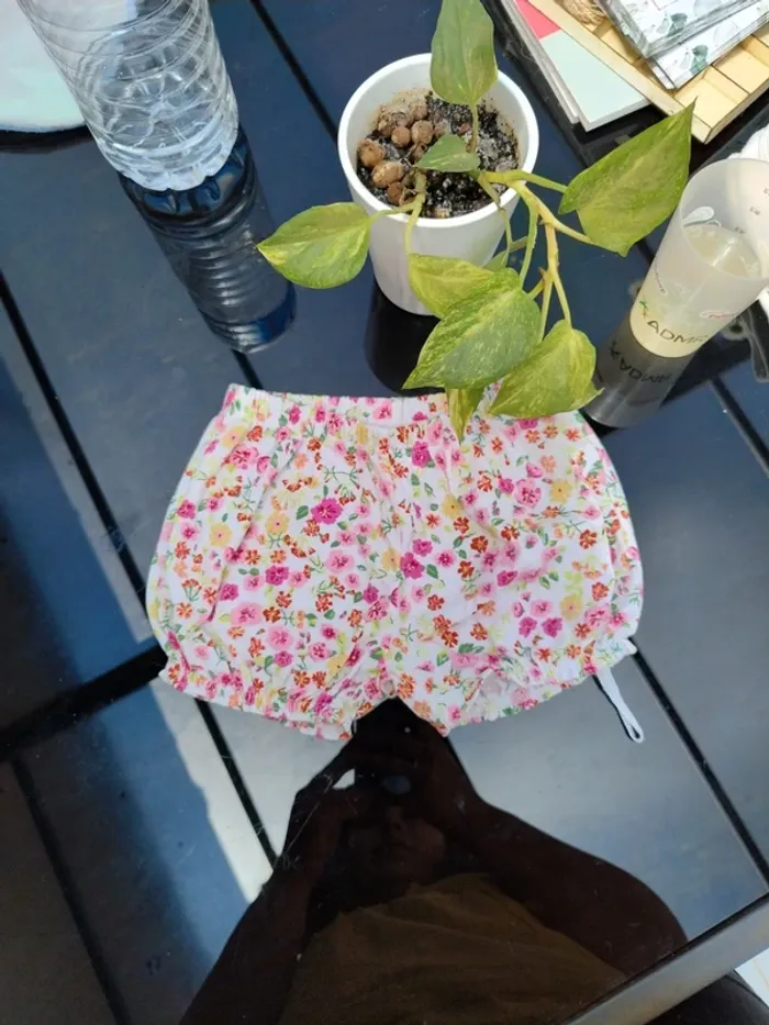 Short et t-shirt fille