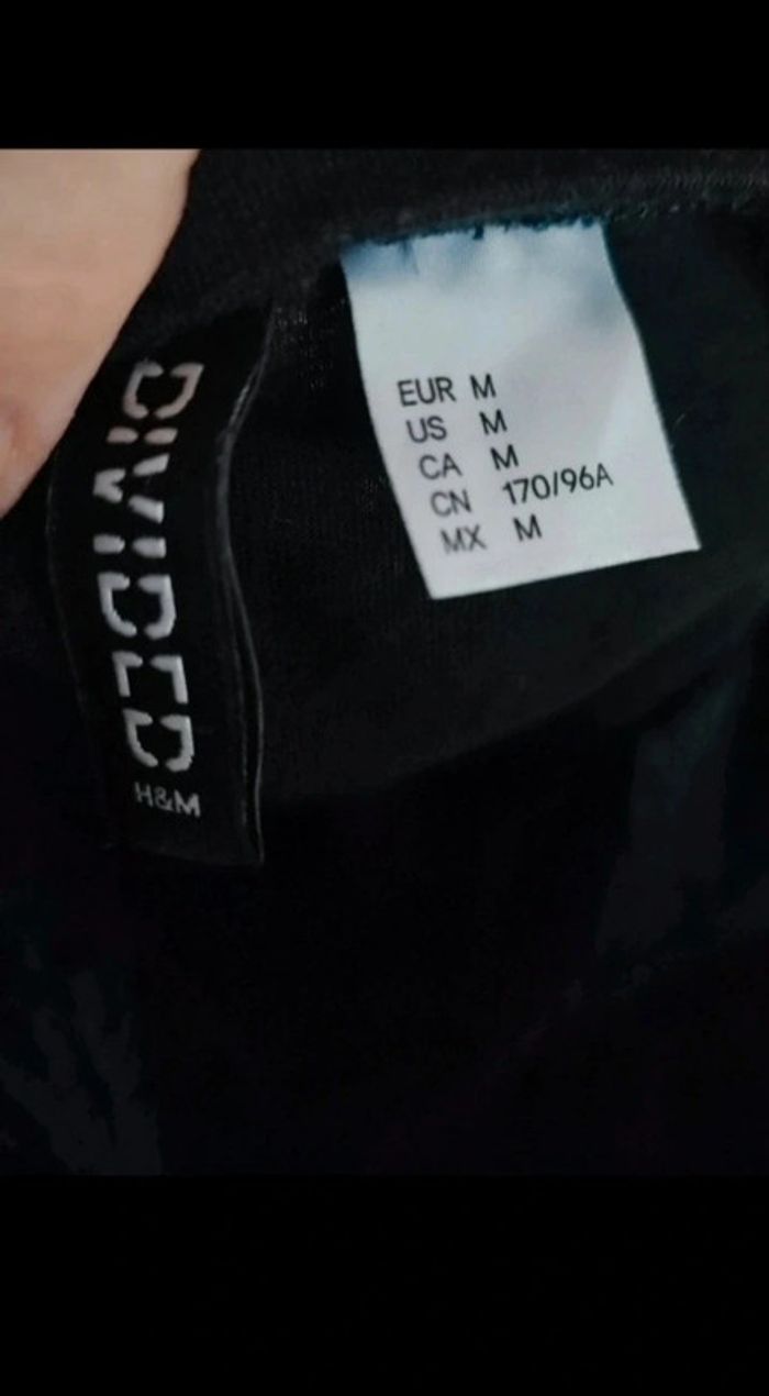 Crop top dentelle noire H&M - photo numéro 3