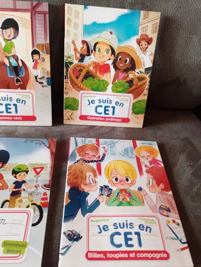Lot de 6 livres je lis tout seul je suis en CE1 en excellent état - photo numéro 5