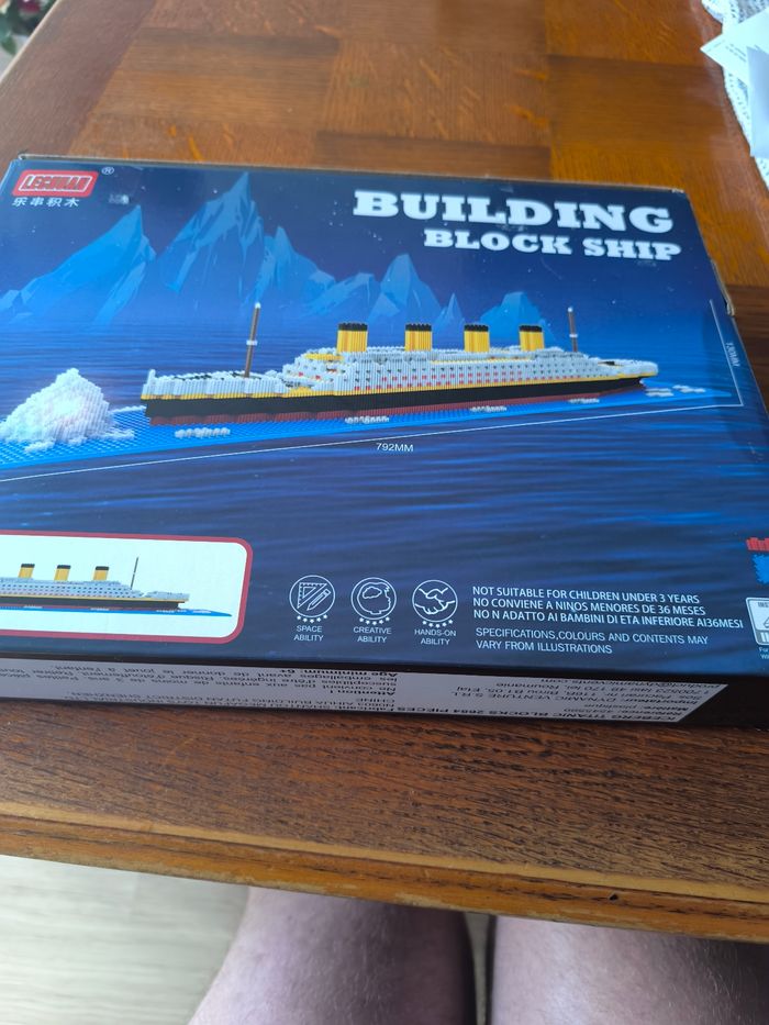 Maquette construire Titanic neuf - photo numéro 4