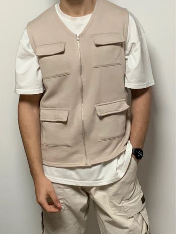Gilet Beige boohooman