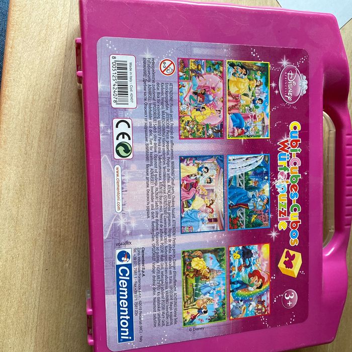 Clementoni valisettz 24 cubes 6 puzzles Disney princesses - photo numéro 3