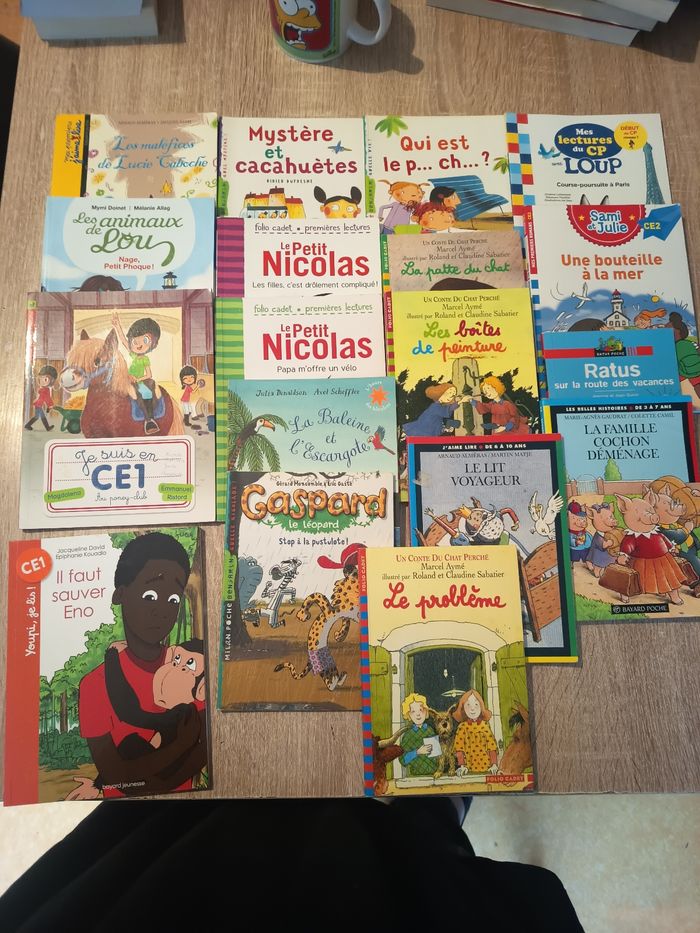 Lot livres 1ere lecture
