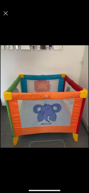 parc jungle enfant / lit parapluie