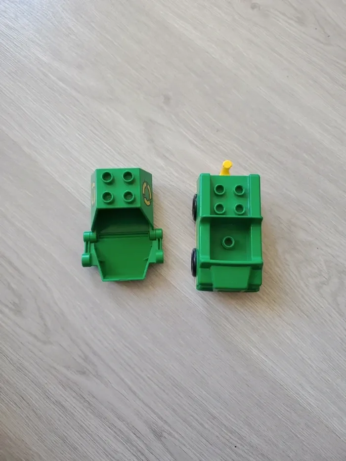 Camion poubelle lego duplo 2613 - photo numéro 7