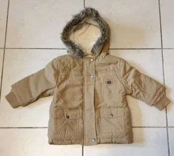 Manteau chaud 12 mois 74 cm
Vert baudet
