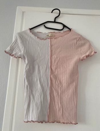 teeshirt bicolore