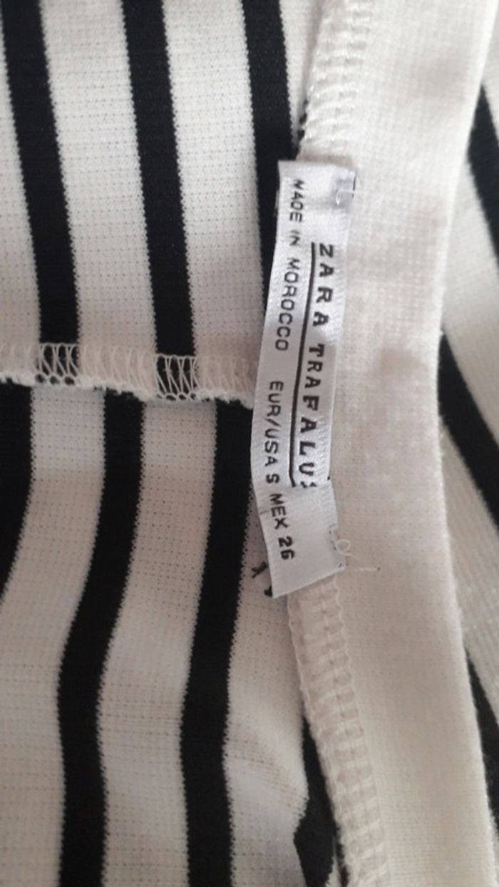 Robe marine courte. Zara. Taille s. - photo numéro 4