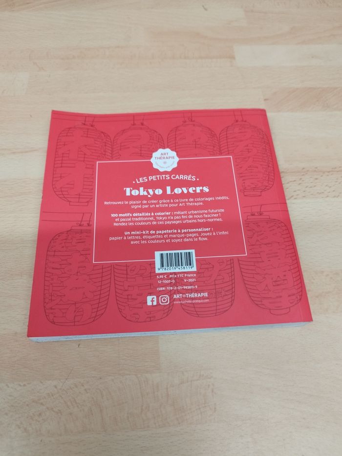 Les Petits carrés d'Art-thérapie Tokyo Lovers - photo numéro 2