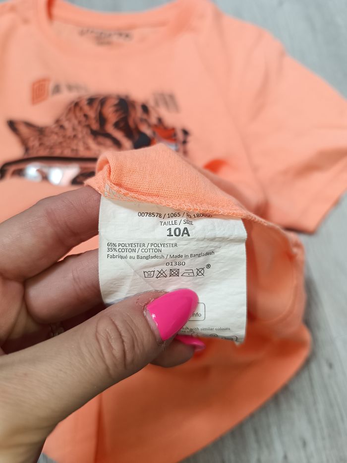 T-shirt manches courtes 10 ans - photo numéro 5