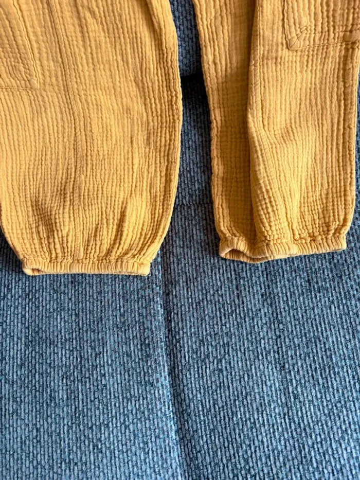 Pantalon fille Zara gaze de coton - photo numéro 2